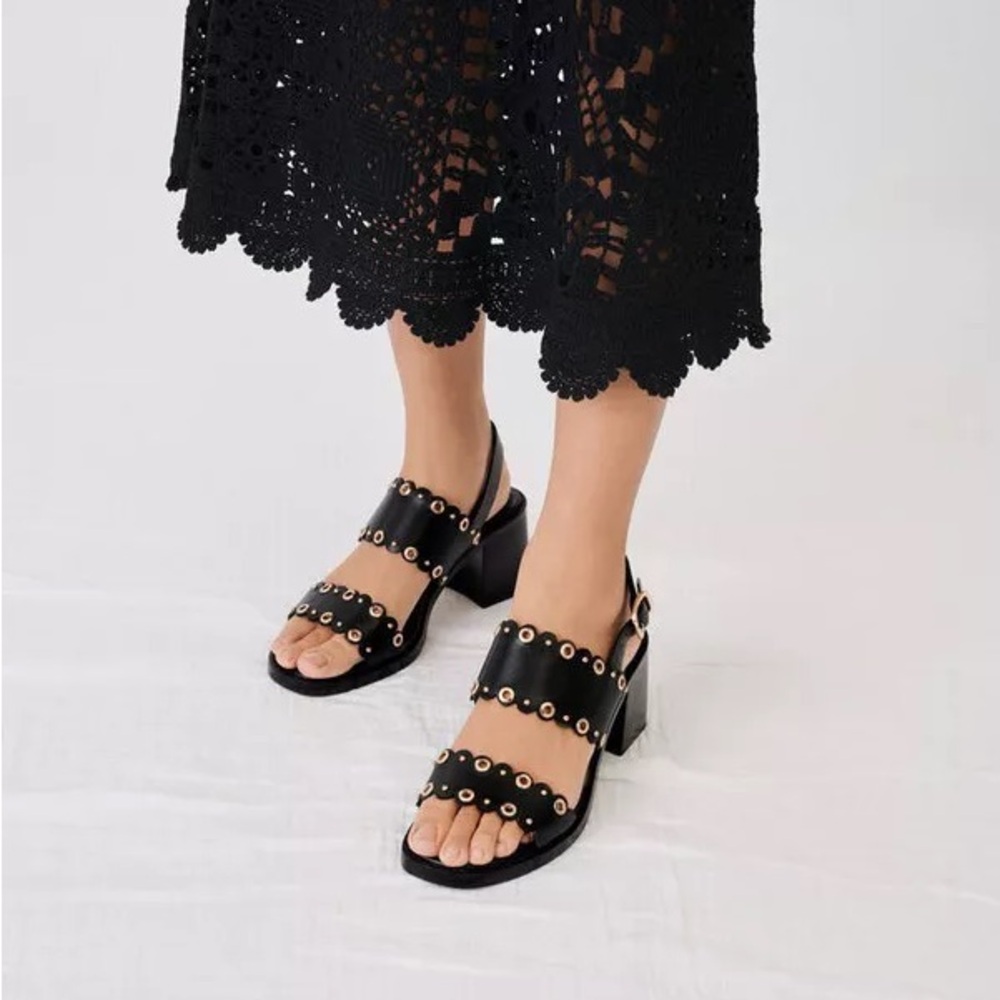 Maje eyelet sandals size 37 - Picture 9 of 9